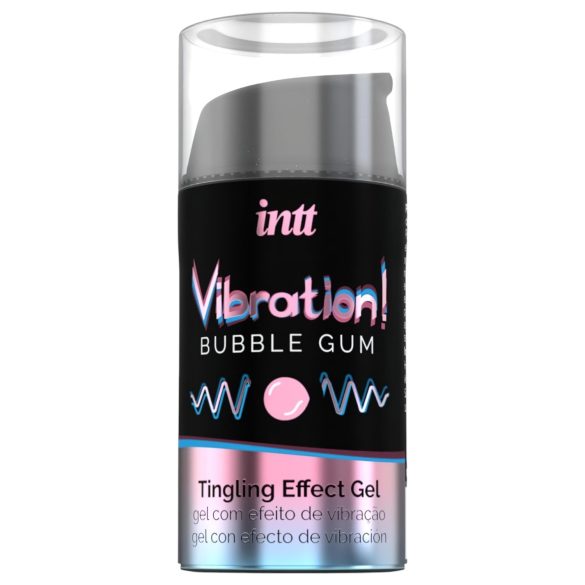 Intt Vibration! - flytande vibrator - tuggummismak - 15ml