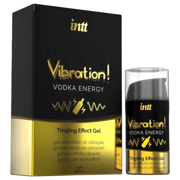 Intt Vibration! - flytande vibrator - Vodka Energy - 15ml
