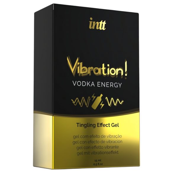 Intt Vibration! - flytande vibrator - Vodka Energy - 15ml