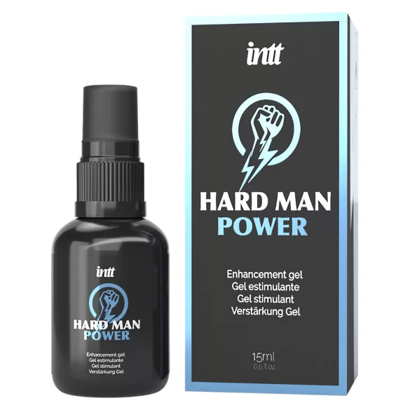 Intt Hard Man Power - stimulerande gel för män - 15ml