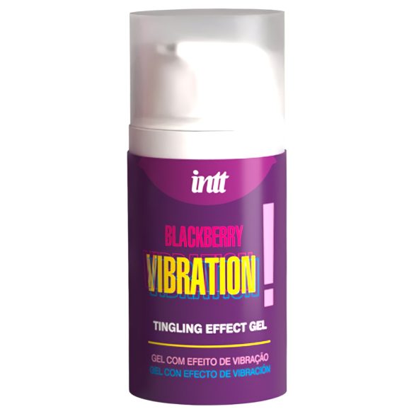 Intt Vibration! - flytande vibratorgel - björnbär - 15ml