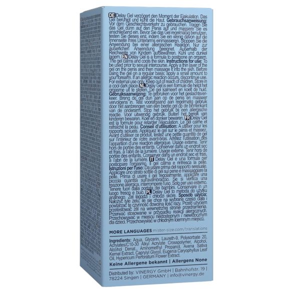 Mister Size - fördröjningsgel för utlösning - 50ml