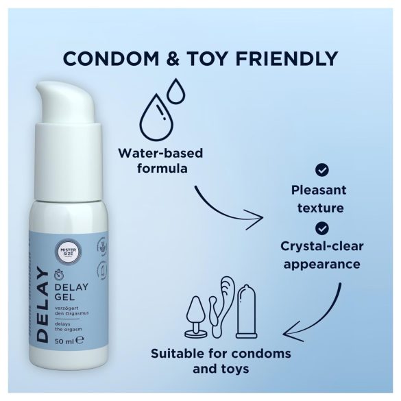 Mister Size - fördröjningsgel för utlösning - 50ml