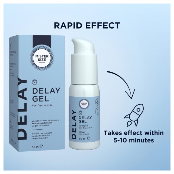 Mister Size - fördröjningsgel för utlösning - 50ml