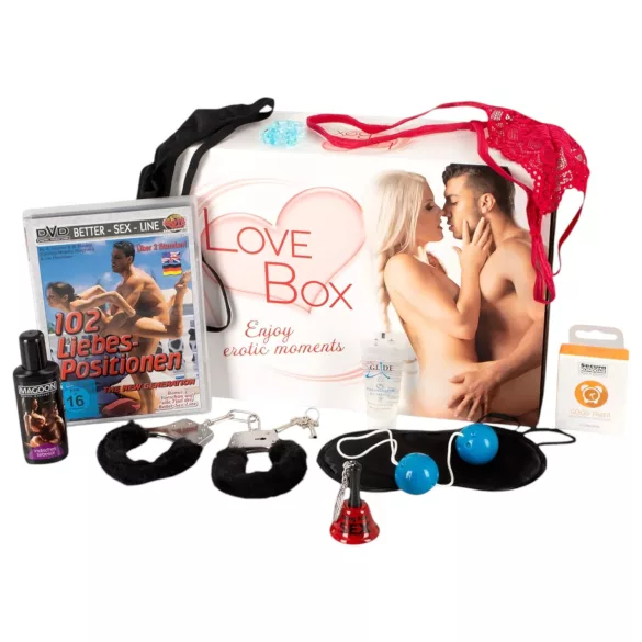 Love Box - sexleksakspaket för par - 15 delar