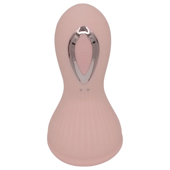 Lonely - uppladdningsbar, vattentät sug- och slicka-bröstvibrator (rosa)