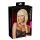 Cottelli - Medium bob peruk med lugg (blond)