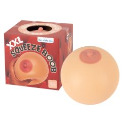 Stresszlabda - antistressboll bröstformad - naturfärg XXL