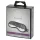 Femtio nyanser av grått Play Nice - satinfögelmask (silver)