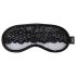 Femtio nyanser av grått - Satin ögonmask (silver)