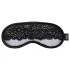 Femtio nyanser av grått Play Nice - satinfögelmask (silver)