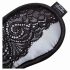 Femtio nyanser av grått - Satin ögonmask (silver)