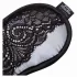 Femtio nyanser av grått Play Nice - satinfögelmask (silver)