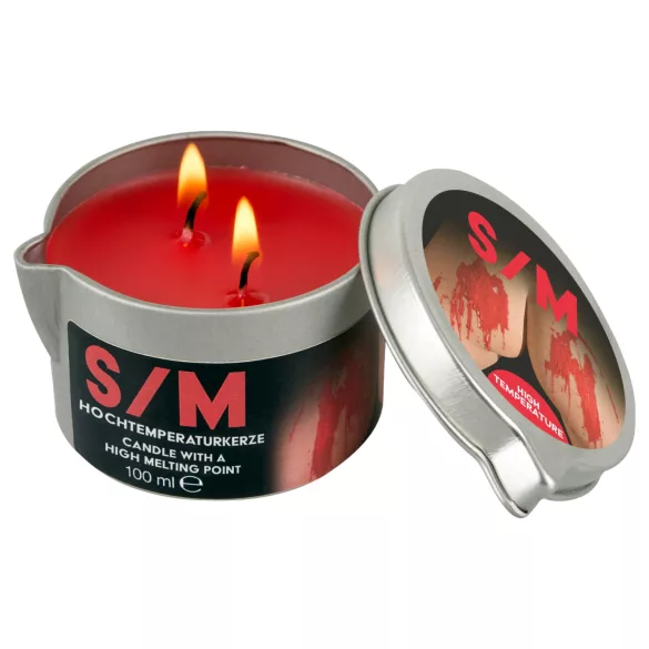 BDSM High Temperature - kroppsljus av paraffin - 100ml