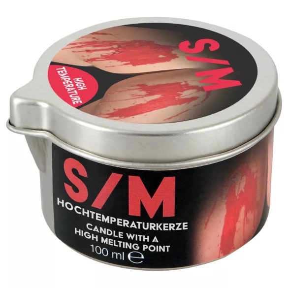 BDSM High Temperature - kroppsljus av paraffin - 100ml