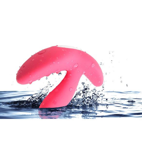 Cotoxo sadel - fjärrstyrd prostata vibrerande (röd)