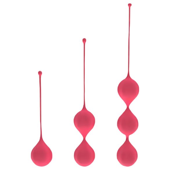 Cotoxo Belle - 3-delat geishakulor set (röd)