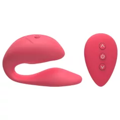 Cotoxo Cupid 2 - parvibrator med fjärrkontroll - röd