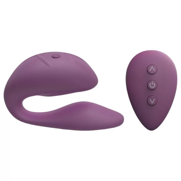 Cotoxo Cupid 2 - parvibrator med fjärrkontroll - lila