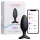 Lovense Hush 2 S - App-styrd analvibrator (38 mm, svart)