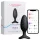 Lovense Hush 2 M - App-styrd analvibrator (45 mm, svart)