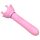 Sunfo - bröstvårts- och G-punktvibrator (rosa)