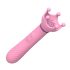 Sunfo - bröstvårts- och G-punktvibrator (rosa)