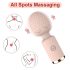 Sunfo Jordgubb - vattentät mini massagestav (rosa)