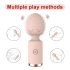 Sunfo Jordgubb - vattentät mini massagestav (rosa)