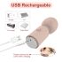 Sunfo Jordgubb - vattentät mini massagestav (rosa)