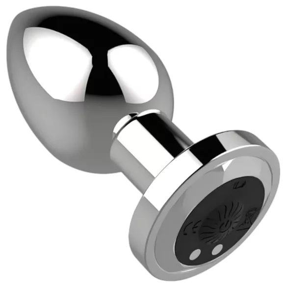 Sunfo - analvibrator med fjärrkontroll uppladdningsbar silver