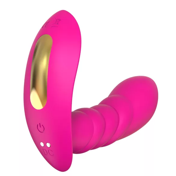 Sunfo - Appstyrd bärbar vibrator (rosa)