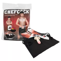 CHEFCOCK - förkläde - rolig design - unisex