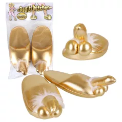 Penistofflor (guld)