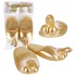 Penistofflor (guld)
