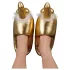 Péniszes papucs - tofflor med penis - guld