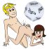 12-sidors sex-tärning - vit
