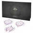 Glittrande diamanter intim smyckesset - 3‑delat (rosa‑lila)