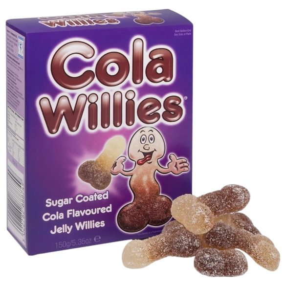 Kolasmakande gelégodis - penis (120g)