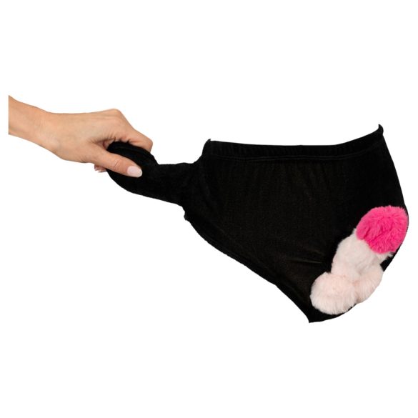 Pumpbyxor med penis (svart)