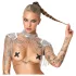 Bad Kitty - axelsmycke med kedjor (silver)
