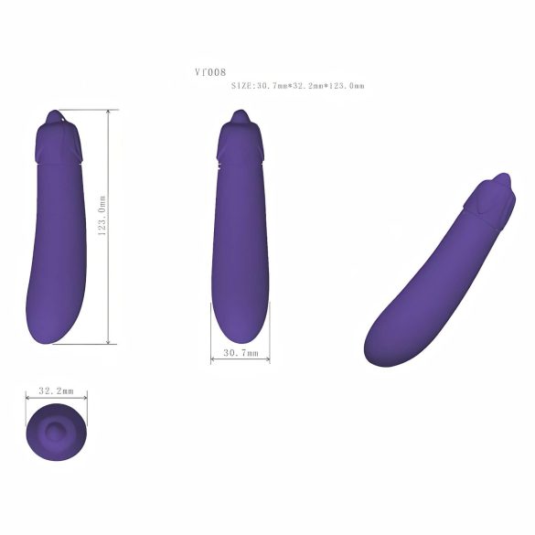 Lonely - dildo vibrator - lila