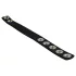Pulselock Forge - justerbar silikonpenisring med tryckknapp (svart) - 228 mm