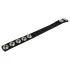 Pulselock Forge - justerbar silikonpenisring med tryckknapp (svart) - 228 mm