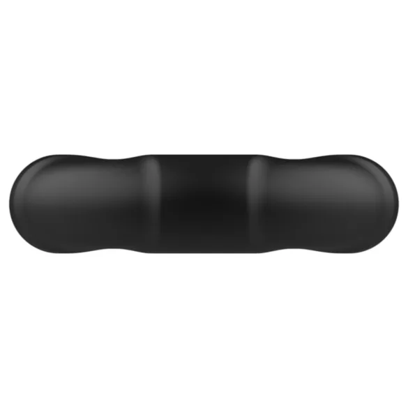 Pulselock Cirkl - silikonpenisring (svart) - 22 mm