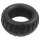 Pulselock Oak - extra tjock testikelring i silikon (svart) - 40 mm