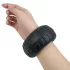 Pulselock Oak - extra tjock testikelring i silikon (svart) - 40 mm
