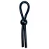 Pulselock Forge - justerbar lassoformad penisring i silikon (svart)