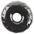 Pulselock Forge - svart hjulmönstrad penisring i TPE (19 mm)