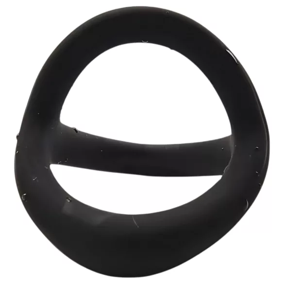 Pulselock Taur - Y-formad penis- och testikelring (svart) - S